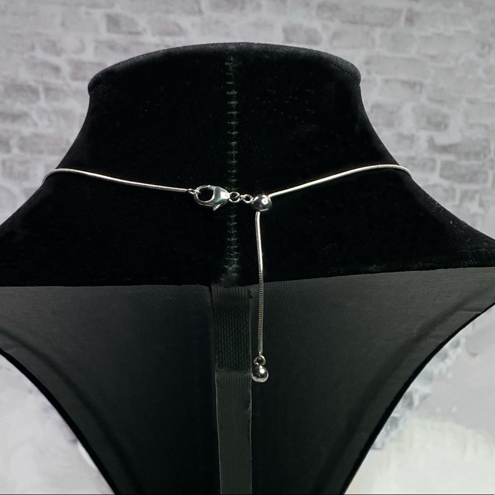 Sterling 925 Vietnam CZ Marquise Diamond Drop - Picture 7 of 8